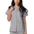 thumbnail image 2 of Adar Universal Women's Scrub Set ? Snap Front Scrub Top and Multi Pocket Scrub Pants, 2 of 7