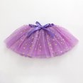 thumbnail image 4 of Yuyuzo Jupe Superposée Jupes Mini en Tulle pour Filles Robe de Danse Princesse Robes Colorées à Volants avec Bandeau à Nœud, 4 of 5