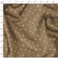 thumbnail image 4 of Soimoi Polyester Crepe Fabric Leaves & Azalia Floral Printed Fabric 1 Yard 52 Inch Wide, 4 of 5