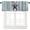 Grange Porte-43, variante sur Cantonnières Rustiques pour Cuisine avec Outil à Café, Tasse Peinte à la Main Dessert Grains de Café Machine à Moudre Décor Motif Texture Bois Habillages de Fenêtre, Draperies pour Salon, 54x18 Po 1P+27x24 Po 2P