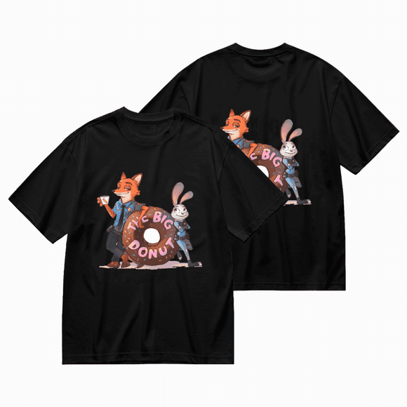 Zootopia 2 Short-Sleeve T-Shirt for Men & Women, Classic Soft Cotton Tee, Casual Everyday Wear Top