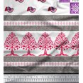 thumbnail image 2 of Soimoi Poly Crepe Fabric Geometric,Tree & Bird Panel Print Fabric by Yard 42 Inch Wide, 2 of 2