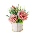 thumbnail image 2 of Xingzhi Simulation Flower Set Elegant Long-lasting Durability Wide Range Of Uses rose powder 1Set, 2 of 6