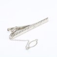thumbnail image 2 of 1pc Men Metal Silver Tone Simple Necktie Tie Bar Clasp Clip Clamp Pin, 2 of 8