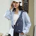 thumbnail image 4 of Chmadoxn Office Storage & Organization,Closet Organizers and Storage, Fashionable Embroidery Diamond Shoulder Bag Large Capacity Watertight Backpack With Data Hole shoulder messenger pouch, 4 of 6