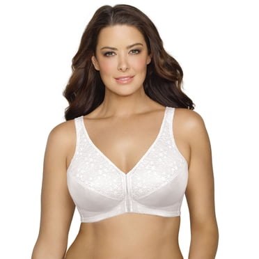 Exquisite Form #9600565 FULLY Soutien-gorge de posture à couverture complète, sans armature, fermeture sur le devant, dentelle