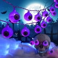 thumbnail image 5 of Amzcrzy Ghost Eye String Light Halloween Ghost Eye Led String Light Battery Box Courtyard Party Horror Ghost House Decoration Ghost Eye Light String Halloween Decor Garden Decor, 5 of 5