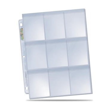 Ultra PRO Premium Series 9-Pocket Secure Pages (100ct) for Standard Size Cards