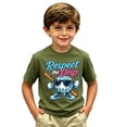 thumbnail image 3 of T-Shirts pour Filles Col Rond T-Shirts Graphiques Garçons Haut d'Été Vêtements Tenues Fille 6-7 Ans, 3 of 3