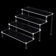 thumbnail image 4 of Langgg Clear Acrylic Display Riser Stand Perfume Cosmetics Holder for Decoration 29.5x34.5x20cm, 4 of 9