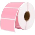 thumbnail image 1 of HAHDAXIA Thermal Printer Labels, 2.25'x1.25', Pink, 1000 Labels/Roll, Single Pack, 1 of 6