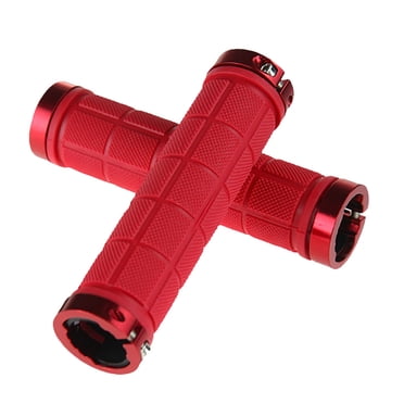 EGNMCR Bike Accessories Anti-Slip MTB Mountain Bike Handle Bar Cover Lock-on Bike Handlebar Grips 1 Pair Bike Grips