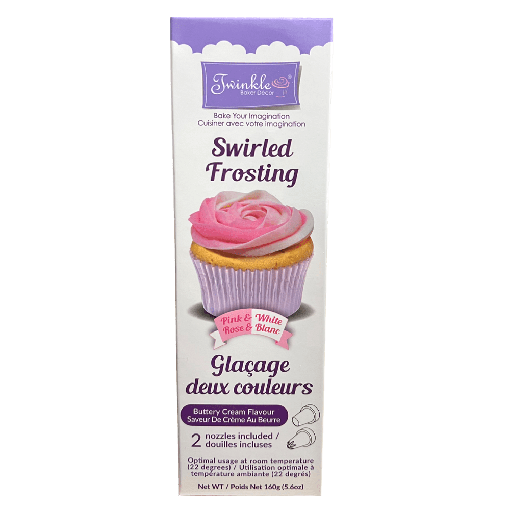 TWINKLE 160G SWRL ROSE & BLANC