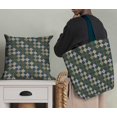 thumbnail image 5 of Soimoi Polyester Crepe Fabric Argyle Check Printed Craft Fabric by The Yard 52 Inch Wide, 5 of 5