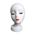 thumbnail image 3 of Yinanstore Hat Display Rack Female Head Mannequin Display Model Manikin for Headwear Jewelry Glasses Hats Making Styling B, 3 of 8