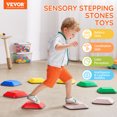 thumbnail image 2 of VEVOR Pierres d'Équilibre pour Enfants Parcours d'Obstacles Sensoriel 10 Pcs Extérieur Intérieur, 2 of 9