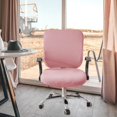 thumbnail image 4 of Elastic Office Chair Seat Covers Stretchable Chair Slipcover Pink, 4 of 8
