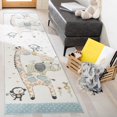 thumbnail image 1 of Safavieh Carousel Kids Taneka Animals at Play Area Rug, 1 of 8