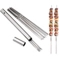 thumbnail image 1 of RKSTN Boîte de Rangement en Acier Inoxydable Brochette de Barbecue Brochette Ménagère Brochette Aiguille de Gril Fourchette de Gril Brochette en Fer Ensemble de Boîtes de Rangement Outil, 1 of 2