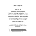 thumbnail image 4 of CTM®  Center Bar Buckle Belt with Flowers (Women's), 4 of 4