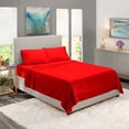 thumbnail image 2 of Nestl RV/Short Queen Sheet Set, 1800 Series Microfiber Deep Pocket 4 Piece Bed Sheet Set, 2 of 6
