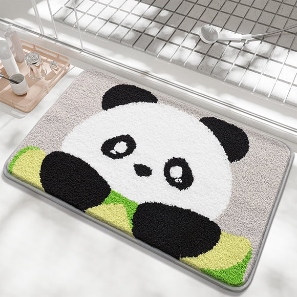 Non Slips Bathroom Mat Absorbent Floor Mat | Quick Dry Entrance Door Mat for Home | Soft Bedroom Carpet with Rubber Backing for Kitchen Sink