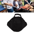 thumbnail image 4 of Frying Pan Bag Case, Oxford Grill Plate Carry Bag Scratch Resistant  Sliding  For Beach Picnic Small,Large, 4 of 8
