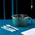 thumbnail image 4 of Microwave Ramen Cooker Bowl Set with Chopsticks Stackable 3-Layer Design 33Oz Large Capacity for Instant Noodles Soup Dishwasher Safe, 1X Instant Noodle Bowl, 4 of 9