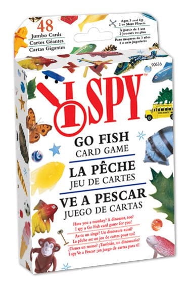 Scholastic I Spy Go Fish Card Game - Multilingual