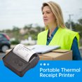 thumbnail image 3 of Amdohai Portable Bluetooth 80mm Thermal Receipt Printer Personal Mini Bill POS Mobile Printer with Rechargeable Battery, 3 of 8