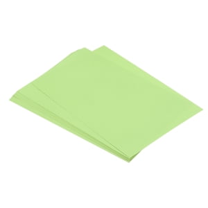 Unique Bargains 75 Sheets A4 Colored Print Copy Paper 8.5' x 11' Origami Paper Printer Paper 80gsm for Printing, Light Green