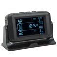 thumbnail image 2 of Moniteur de Pression des Pneus Sans Fil à 6 Roues DC 5V IP67 Étanche Alarme Haute Basse Pression 8bar TPM Solaire pour Camion RV, 2 of 8