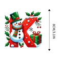 thumbnail image 4 of Bdday 26 Letters Christmas Tree Decoration Pendant Christmas Tree Ornaments Personalized DIY Christmas Ornaments Christmas Decoration Xmas Tree Hanging Decor Feature, 4 of 4