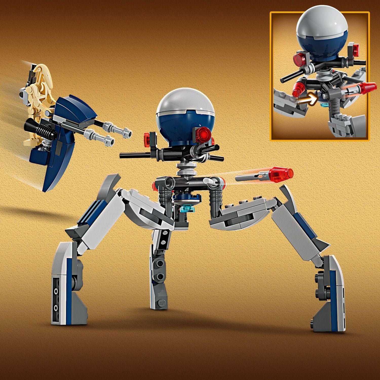 LEGO Star Wars Clone Trooper & Battle Droid Battle Pack 75372 Ensemble de construction (215 pièces)