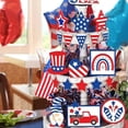 thumbnail image 5 of Oleegame 1PC Picnic Trays For Food Retro Independence Day Layered Tray Decoration Atmosphere Layout Desktop Decoration Red, 5 of 5