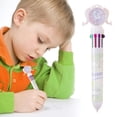 thumbnail image 1 of TIELUTT 10 Color Ballpoint Pen Color Pen Pen Stationery Little Ten Color Ballpoint Pen Small Pens Cool for Kids Multiple Color Pen Ink Elegant Calligraphy Pens Bulk Fancy Pen, 1 of 8