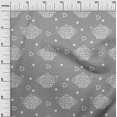 thumbnail image 3 of oneOone Polyester Lycra Gray Fabric Tea Kettle Sewing Material Print Fabric By The Yard 56 Inch Wide, 3 of 4