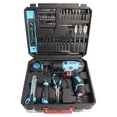 thumbnail image 1 of FIXTEC 12V Cordless Drill Kit with Battery, Charger & 60 Piece Project Kit, 1 of 6