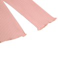 thumbnail image 5 of Hauts pour Enfants Couleur Unie Col Montant Manches Longues Pull Blouse, 5 of 5