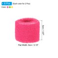 thumbnail image 2 of Uxcell Bracelets de Sport 8x5cm en Éponge Absorbante 6 Pack Rose Rouge Vert Jaune, 2 of 8