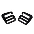 thumbnail image 2 of Almencla 4-Pair 1''/25mm G Hook Webbing Buckle for Backpack Strap Belt Black, 2 of 7