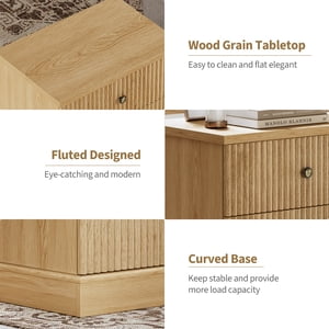 Table de chevet moderne élégante – Table de chevet compacte avec rangement minimaliste, Cabinet de chambre basique, Table de petit bout pour espaces limités