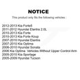 thumbnail image 2 of Front Lower Rearward Rearwardward Suspension Control Arm Bushing Pair for Car Hyundai Elantra Kia Forte Sonata Tucson Sportage Koup Optima Forte5 K72-101508, 2 of 2