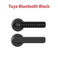 thumbnail image 2 of Door Lock, Tuya Smart Lock Fingerprint Password Bedroom Wooden Door Lock Office Home Ball Lock Handle Smart Lock ,Easy to Install, 2 of 7