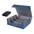 thumbnail image 2 of Esquirla Card Deck Box Holds 1800 Cards Game Card Storage Organizer Sports Cards Case Blue Gray, 2 of 8