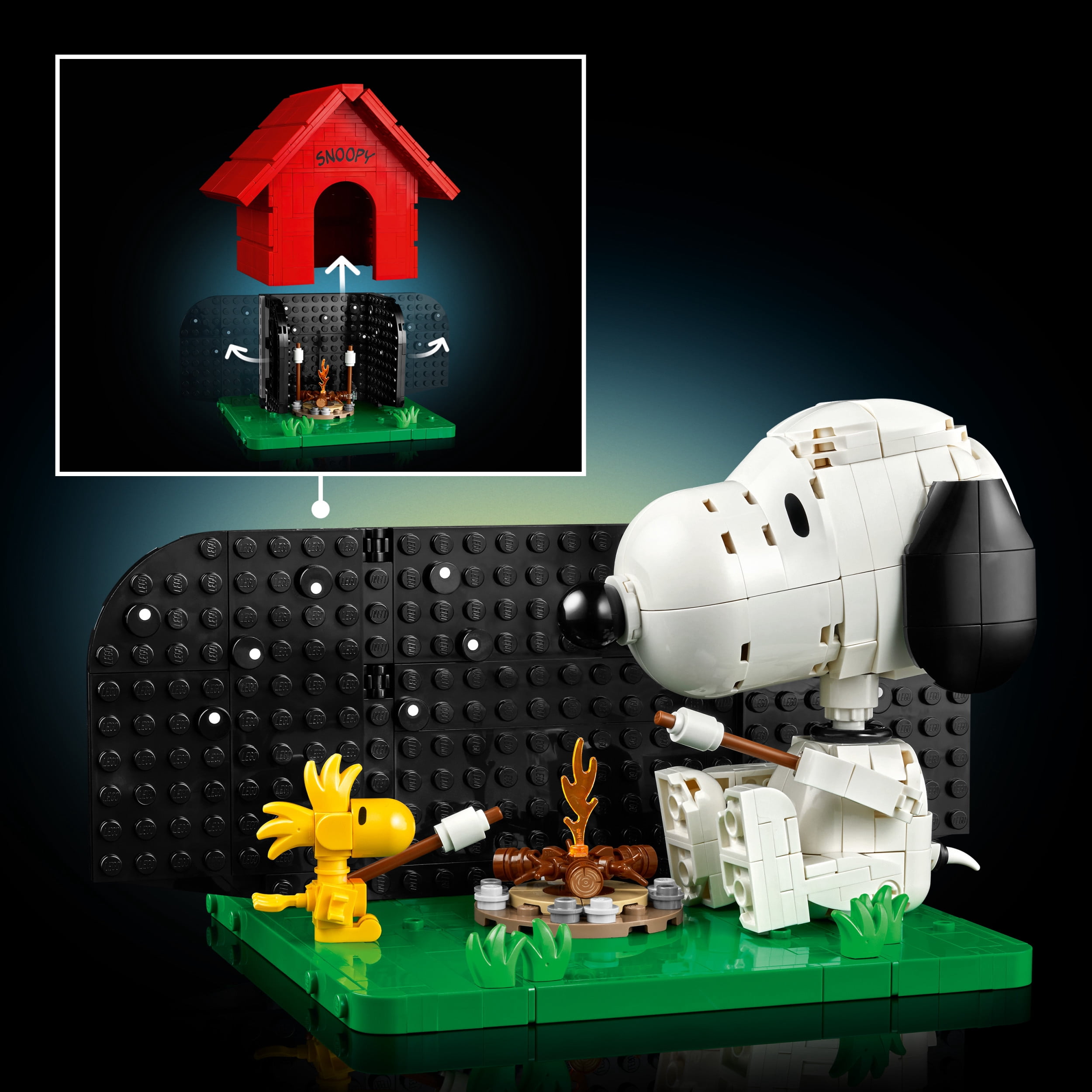 LEGO Ideas Peanuts : La niche de Snoopy, Ensemble 21368