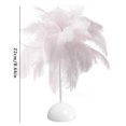 thumbnail image 3 of Creative Feather Bedroom Lamp Bedside Lamp Nightlight Wedding Room Warm Decorative Light Bedroom, 3 of 8