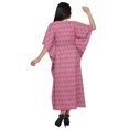 thumbnail image 3 of Moomaya Caftan pour Femmes Grande Taille Tenue d'Été Sortie de Plage Kimono Robe Caftan - XS-M, 3 of 6