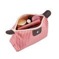 thumbnail image 3 of FAROOT Women Waterproof Makeup Bag, Classic Striped Cosmetic Organizer Multifunctional Pouch, 3 of 7