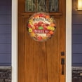 thumbnail image 4 of CEHVOM Fall Ornament Welcome Sign Decorative Vintage Wall Hanging Home Garden, 4 of 9